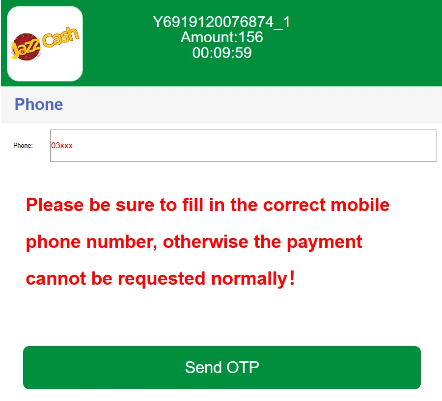 Step 4: Enter Your Wallet or Bank Details
