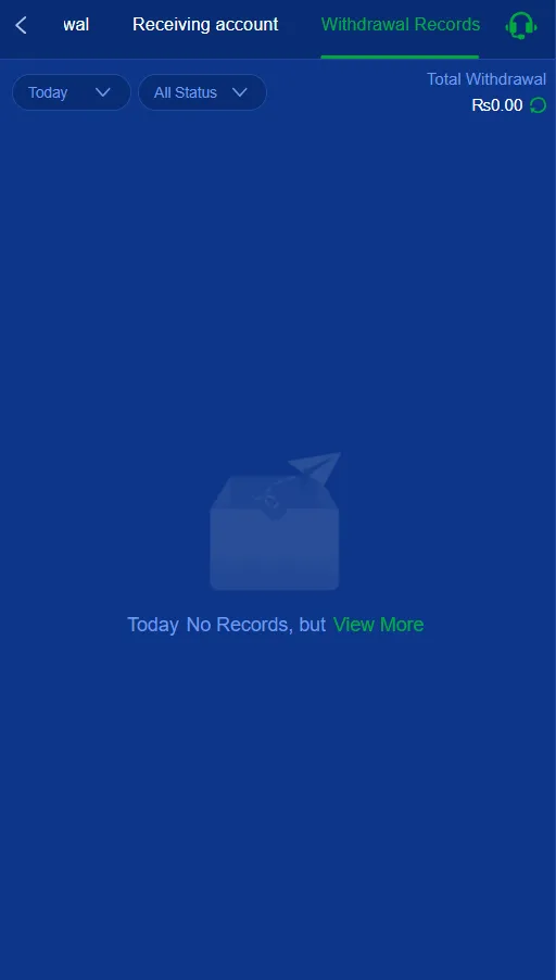 Checkout your withdrawal records now